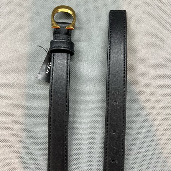 NWT Coach Signature Buckle Leather Belt, 18 Mm Sz M - Picture 5 of 5